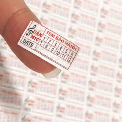 Alternative view of Decal Vỡ - Tem Bảo Hành (Bế Demi)